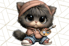 Kidcore Puppy Kitten Bear Clipart Cute Streetwear Animals Product Image 3