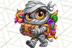 Halloween Teacher Clipart PNG School Bundle Product Image 4