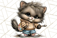 Kidcore Puppy Kitten Bear Clipart Cute Streetwear Animals Product Image 4