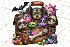 Cute Halloween Occupation Monsters PNG Clipart Product Image 5