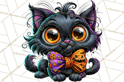 Halloween Teacher Clipart PNG School Bundle Product Image 2
