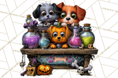 Cute Halloween Occupation Monsters PNG Clipart Product Image 2