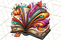 Halloween Teacher Clipart PNG School Bundle Product Image 3