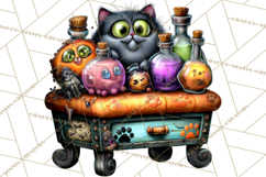 Cute Halloween Occupation Monsters PNG Clipart Product Image 3