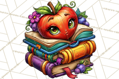 Halloween Teacher Clipart PNG School Bundle Product Image 3