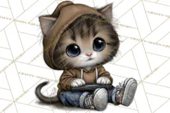 Kidcore Puppy Kitten Bear Clipart Cute Streetwear Animals Product Image 3