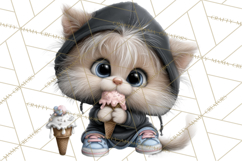 Kidcore Puppy Kitten Bear Clipart Cute Streetwear Animals Product Image 5