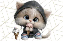 Kidcore Puppy Kitten Bear Clipart Cute Streetwear Animals Product Image 5