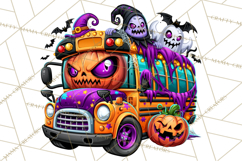 Halloween Teacher Clipart PNG School Bundle Product Image 3