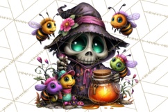 Cute Halloween Occupation Monsters PNG Clipart Product Image 3