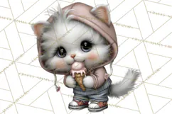 Kidcore Puppy Kitten Bear Clipart Cute Streetwear Animals Product Image 3