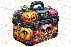 Halloween Teacher Clipart PNG School Bundle Product Image 5
