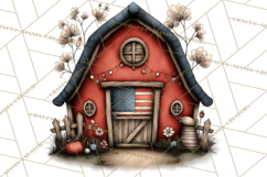 Americana Patriotic Summer Clipart Memorial Day July 4 Product Image 4