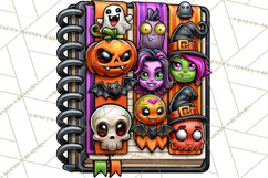 Halloween Teacher Clipart PNG School Bundle Product Image 2