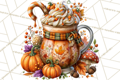 Feral Fall Friends Raccoon Opossum Squirrel Clipart Product Image 5