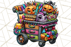 Halloween Teacher Clipart PNG School Bundle Product Image 4