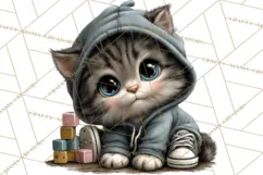 Kidcore Puppy Kitten Bear Clipart Cute Streetwear Animals Product Image 3