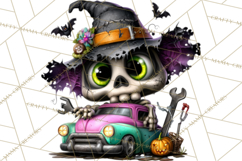 Cute Halloween Occupation Monsters PNG Clipart Product Image 4