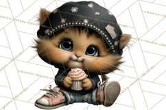Kidcore Puppy Kitten Bear Clipart Cute Streetwear Animals Product Image 4