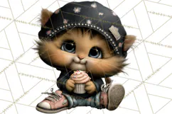 Kidcore Puppy Kitten Bear Clipart Cute Streetwear Animals Product Image 4