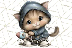 Kidcore Puppy Kitten Bear Clipart Cute Streetwear Animals Product Image 2