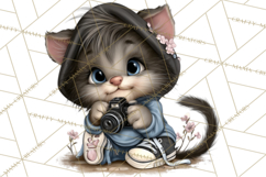 Kidcore Puppy Kitten Bear Clipart Cute Streetwear Animals Product Image 4