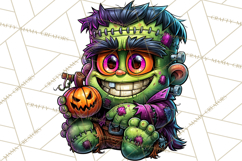 Halloween Teacher Clipart PNG School Bundle Product Image 2