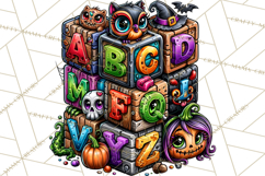 Halloween Teacher Clipart PNG School Bundle Product Image 4