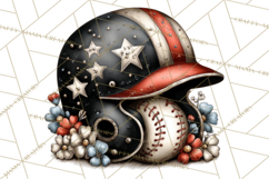Americana Patriotic Summer Clipart Memorial Day July 4 Product Image 3