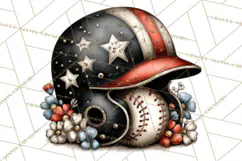 Americana Patriotic Summer Clipart Memorial Day July 4 Product Image 3
