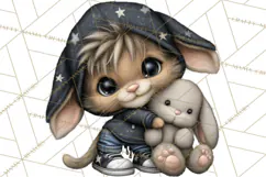 Kidcore Puppy Kitten Bear Clipart Cute Streetwear Animals Product Image 2