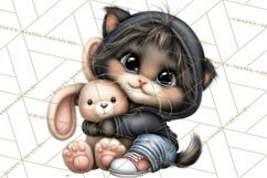 Kidcore Puppy Kitten Bear Clipart Cute Streetwear Animals Product Image 3