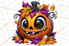 Halloween Teacher Clipart PNG School Bundle Product Image 5