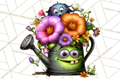 Cute Halloween Occupation Monsters PNG Clipart Product Image 2