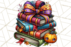 Halloween Teacher Clipart PNG School Bundle Product Image 4