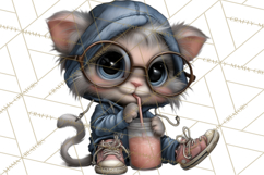 Kidcore Puppy Kitten Bear Clipart Cute Streetwear Animals Product Image 3