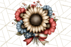 Americana Patriotic Summer Clipart Memorial Day July 4 Product Image 5