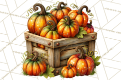 Feral Fall Friends Raccoon Opossum Squirrel Clipart Product Image 5