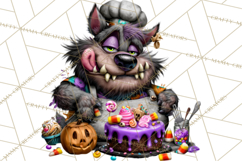 Cute Halloween Occupation Monsters PNG Clipart Product Image 3