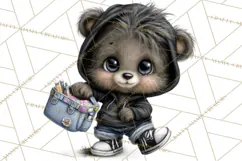Kidcore Puppy Kitten Bear Clipart Cute Streetwear Animals Product Image 4