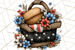 Americana Patriotic Summer Clipart Memorial Day July 4 Product Image 4