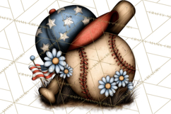 Americana Patriotic Summer Clipart Memorial Day July 4 Product Image 4
