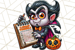 Halloween Teacher Clipart PNG School Bundle Product Image 3