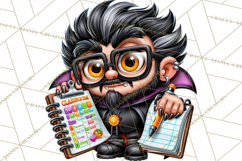 Halloween Teacher Clipart PNG School Bundle Product Image 4