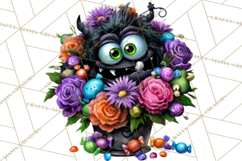Cute Halloween Occupation Monsters PNG Clipart Product Image 4