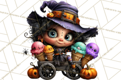 Cute Halloween Occupation Monsters PNG Clipart Product Image 5