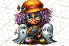 Cute Halloween Occupation Monsters PNG Clipart Product Image 2