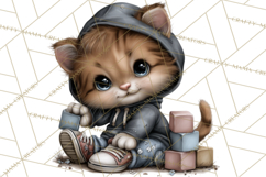 Kidcore Puppy Kitten Bear Clipart Cute Streetwear Animals Product Image 3