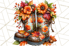 Feral Fall Friends Raccoon Opossum Squirrel Clipart Product Image 5