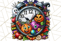 Halloween Teacher Clipart PNG School Bundle Product Image 2
